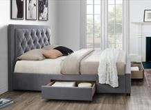 Faux Leather & Fabric Bed Frames