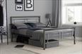 Montana Chrome Metal Bed