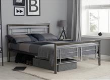 Montana Chrome Metal Bed