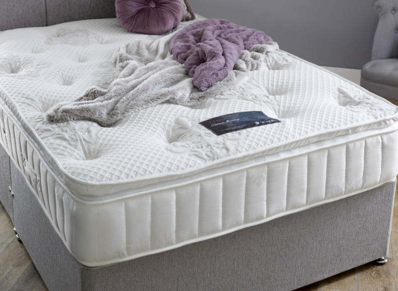 saturn king size 4500 pocket pillow top mattress