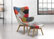 Sloane Armchair & Footstool
