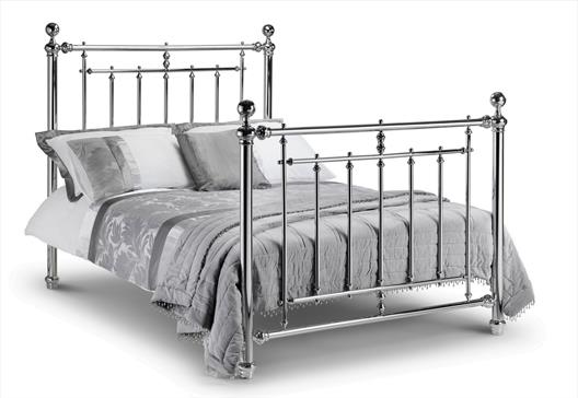 Empress Chrome Finish Bed Frame