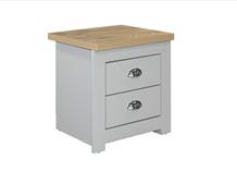 Highgate 2 Drawer Bedside