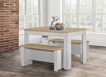 Highgate Dining Table & Bench Set